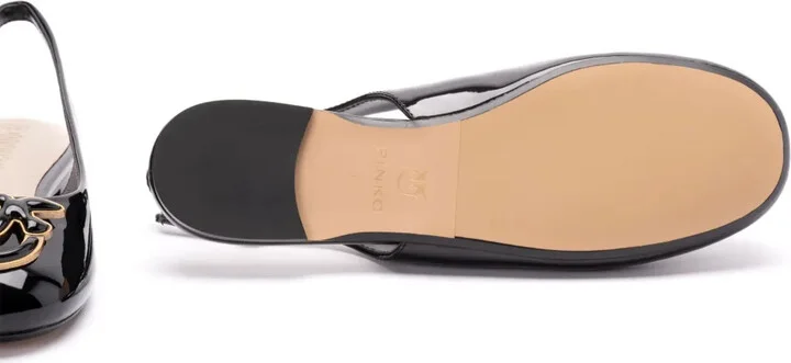 Logo-Plaque Slingback Ballerina Shoes - Image 4