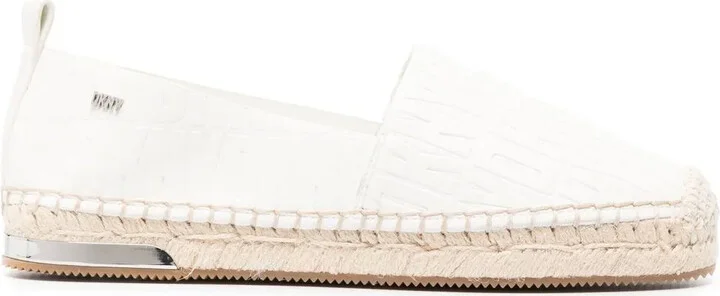 Logo-Plaque Slip-On Espadrilles
