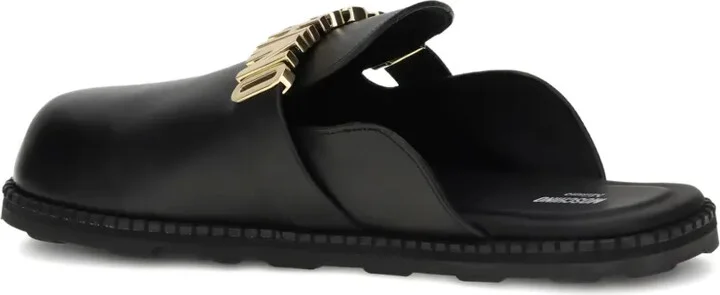 Logo-Plaque Slip-On Mules - Image 3