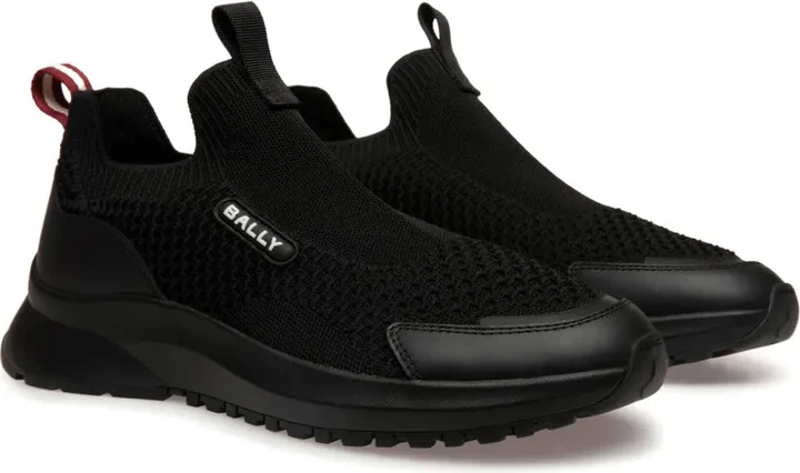 Logo-Plaque Slip-On Sneakers - Image 2