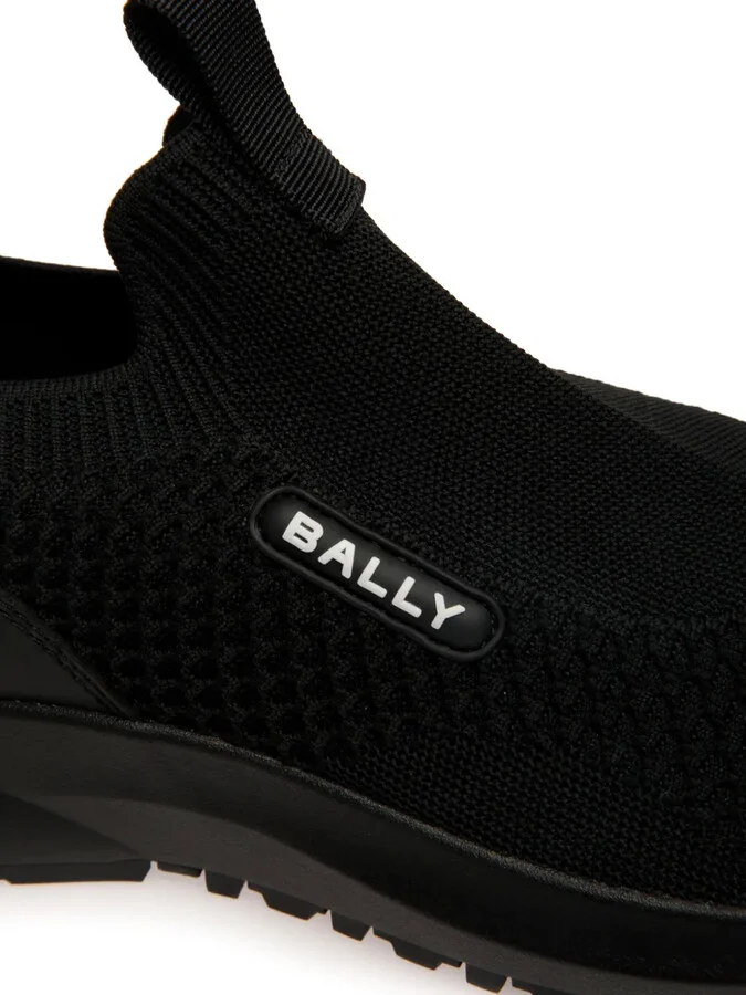 Logo-Plaque Slip-On Sneakers - Image 5