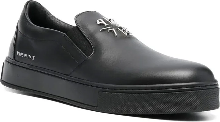Logo-Plaque Slip-On Sneakers - Image 2