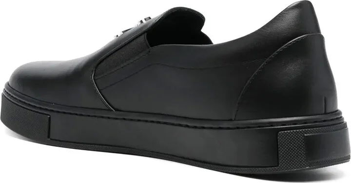 Logo-Plaque Slip-On Sneakers - Image 3