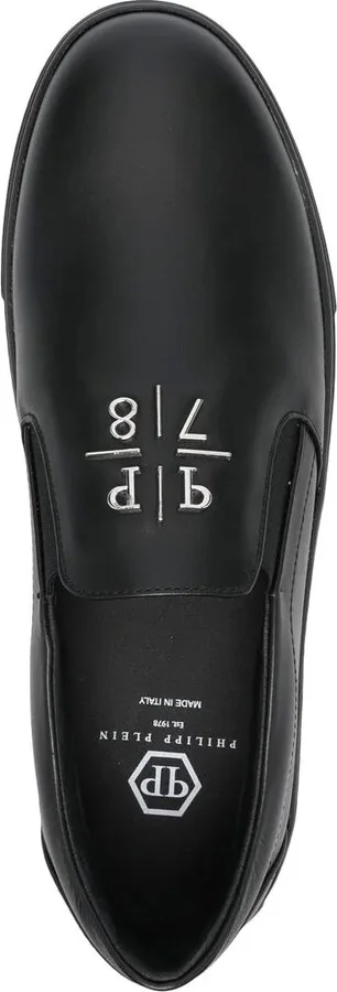 Logo-Plaque Slip-On Sneakers - Image 4