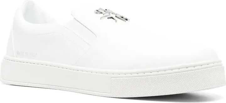 Logo-Plaque Slip-On Sneakers - Image 2