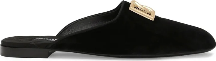 Logo Plaque Slippers
