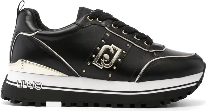 Logo-Plaque Sneakers