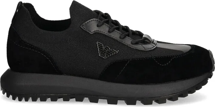 Logo-Plaque Sneakers