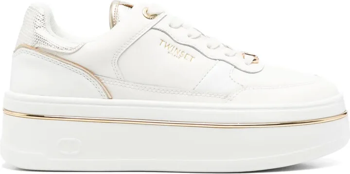 Logo-Plaque Sneakers