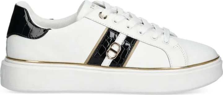 Logo-Plaque Sneakers