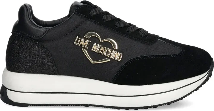 Logo-Plaque Sneakers