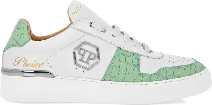 Logo-Plaque Sneakers