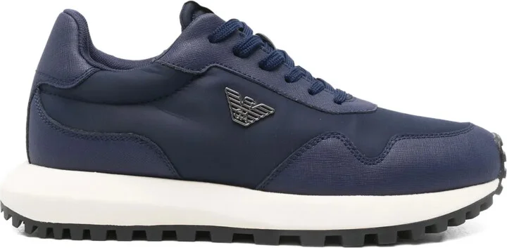 Logo-Plaque Sneakers