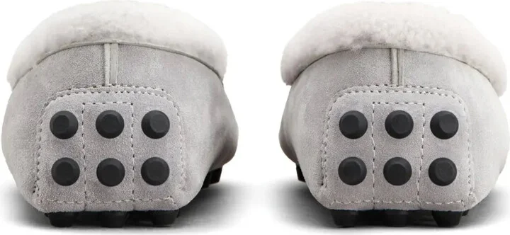 Logo-Plaque Suede Loafers - Image 3