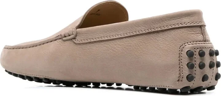 Logo-Plaque Suede Loafers - Image 3