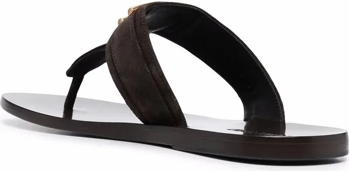 Logo-Plaque Thong Sandals - Image 3
