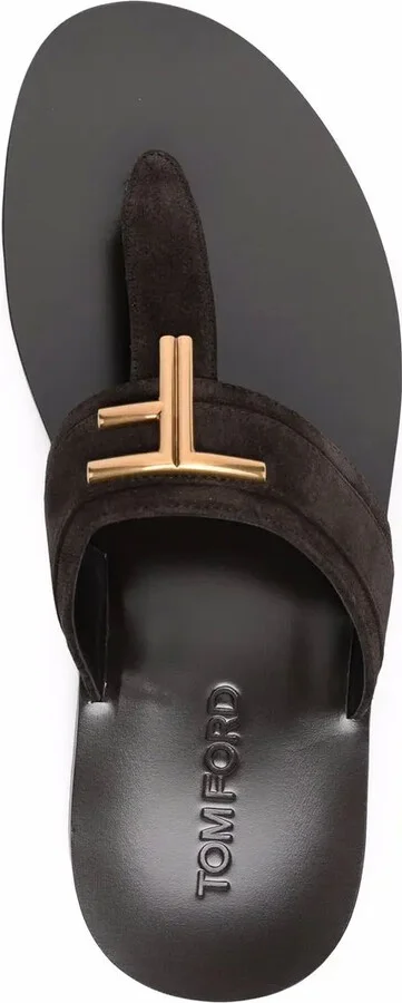 Logo-Plaque Thong Sandals - Image 4