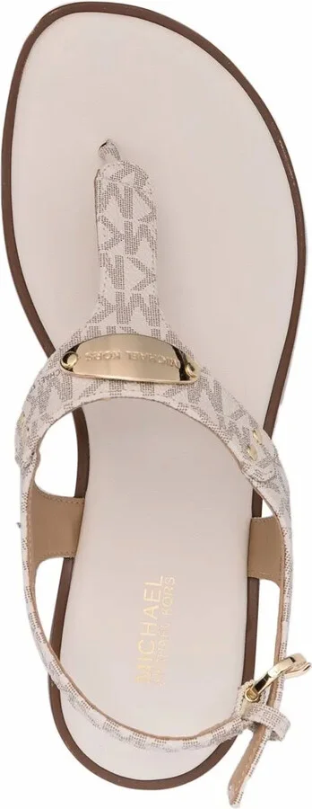 Logo Plaque Thong Sandals - Image 4