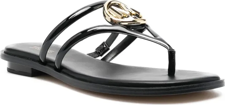Logo-Plaque Thong-Strap Sandals - Image 2