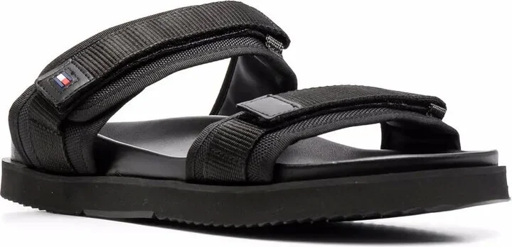 Logo-Plaque Touch-Strap Sandals - Image 2
