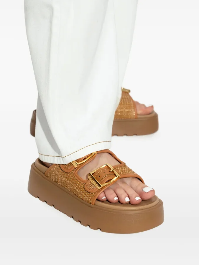 Logo Platform Sandals - Image 5