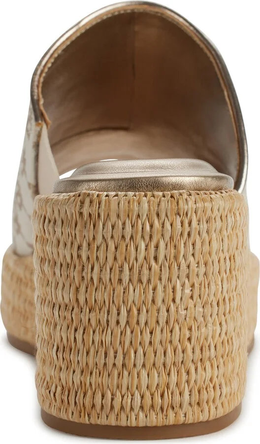 Logo Platform Wedge Sandal - Image 2