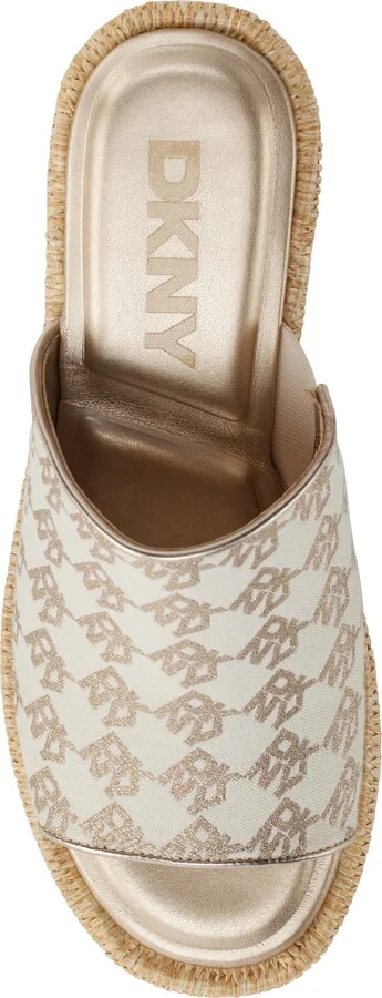 Logo Platform Wedge Sandal - Image 4