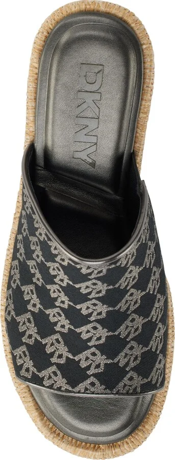 Logo Platform Wedge Sandal - Image 9