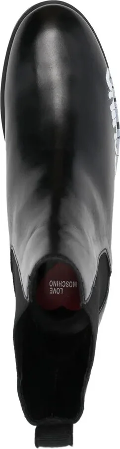 Logo-Print Ankle Boots - Image 4