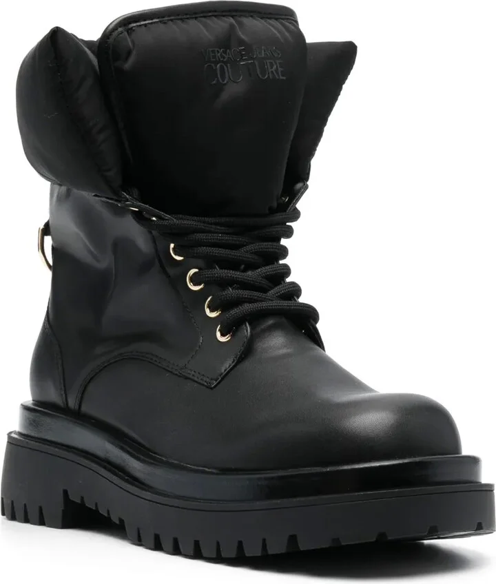 Logo-Print Ankle-Length Boots - Image 2