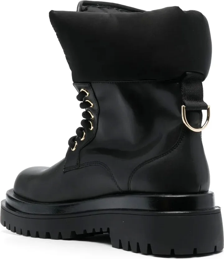 Logo-Print Ankle-Length Boots - Image 3