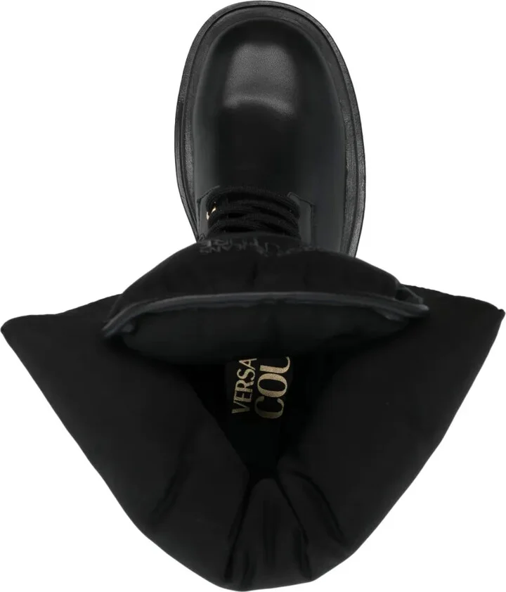 Logo-Print Ankle-Length Boots - Image 4