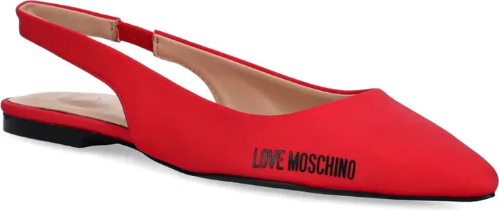 Logo-Print Ballerina Shoes - Image 2