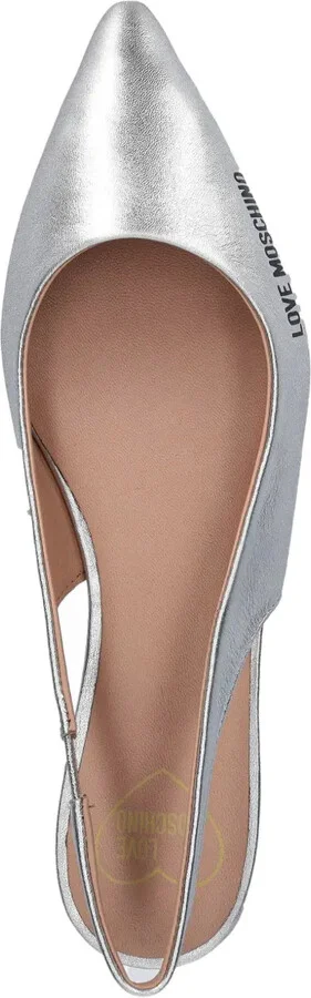 Logo-Print Ballerina Shoes - Image 4