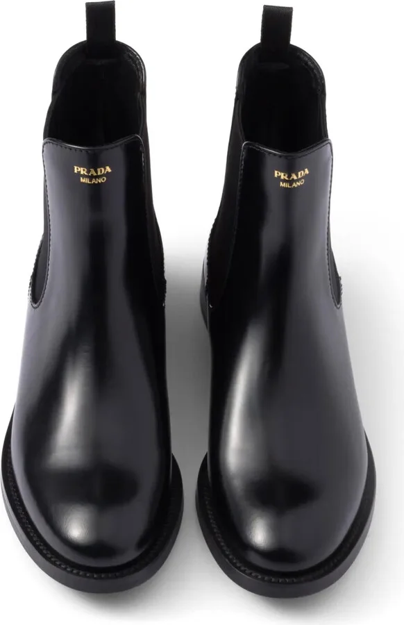 Logo-Print Boots - Image 5