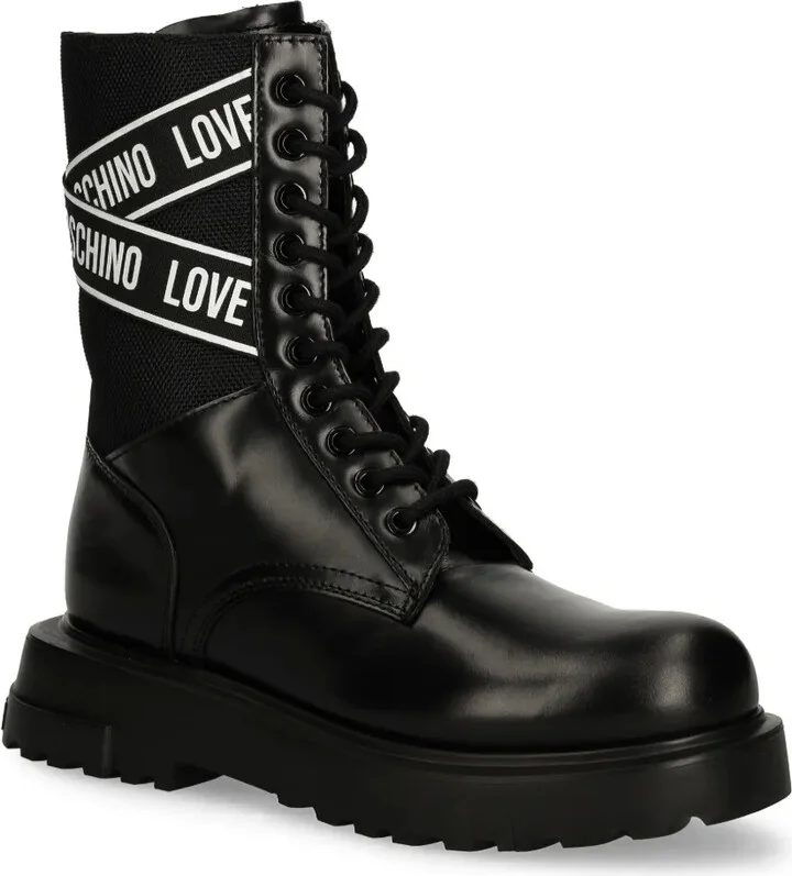 Logo-Print Boots - Image 2