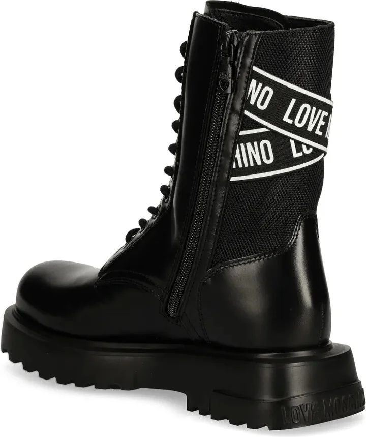 Logo-Print Boots - Image 3