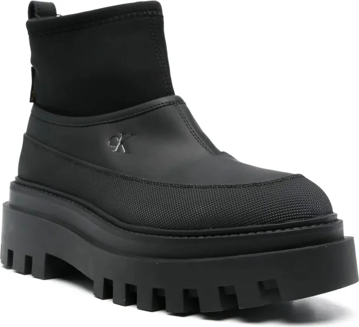 Logo-Print Boots - Image 2