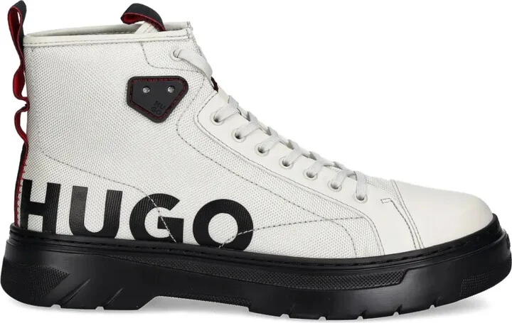 Logo-Print Boots