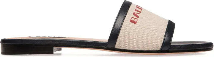 Logo-Print Canvas Slides