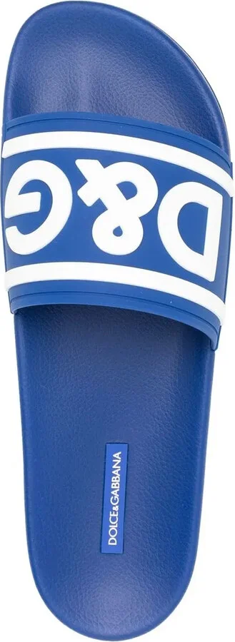 Logo-Print Detail Pool Slides - Image 4