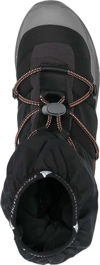 Logo-Print Drawstring Boots - Image 4