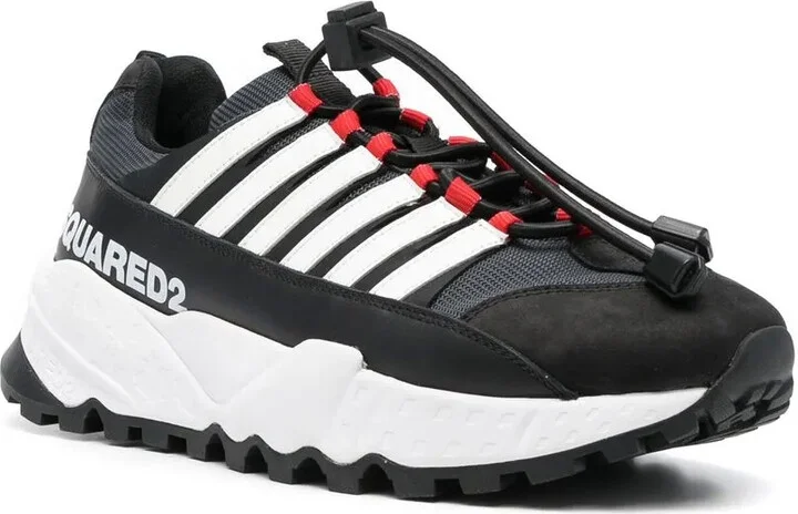 Logo-Print Drawstring Sneakers - Image 2