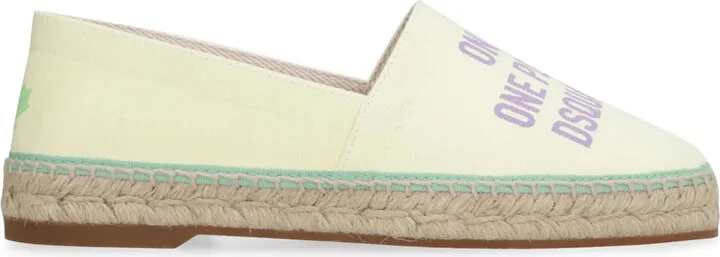 Logo-Print Espadrilles