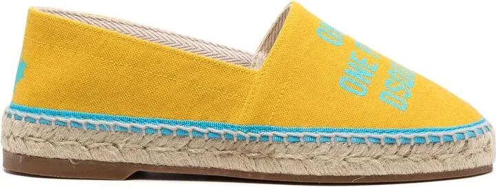 Logo-Print Espadrilles
