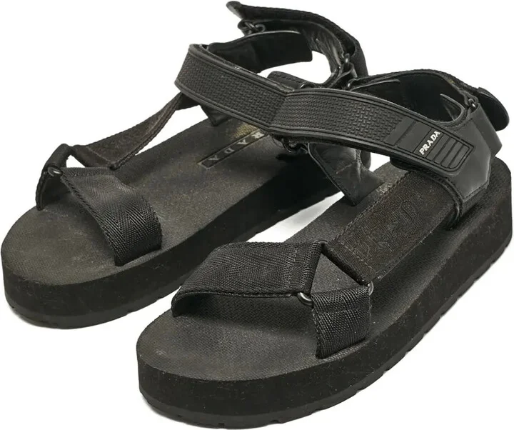 Logo-Print Flat Sandals - Image 2