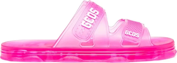 Logo-Print Flat Slides