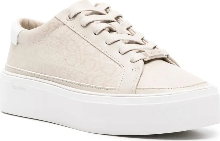 Logo-Print Flatform Sneakers - Image 2