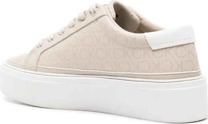Logo-Print Flatform Sneakers - Image 3