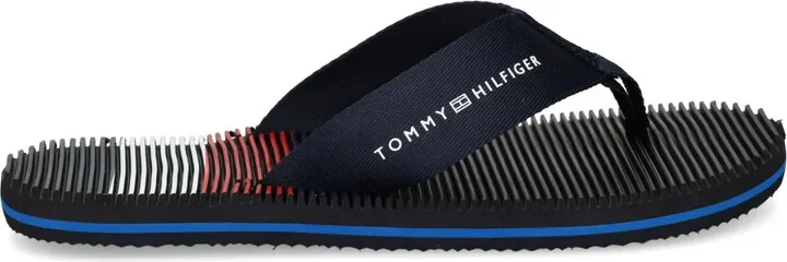 Logo-Print Flip Flops